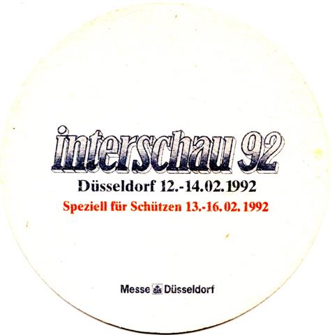 dsseldorf d-nw schlsser goldring 1b (rund215-interschau 1992-blaurot)